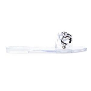 Midsummer Slide Sandal in Clear